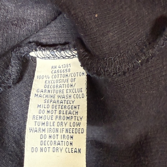 Polo Ralph Lauren Navy Blue Half Zip Cotton Pullover Sweater Men XXL - Picture 5 of 6